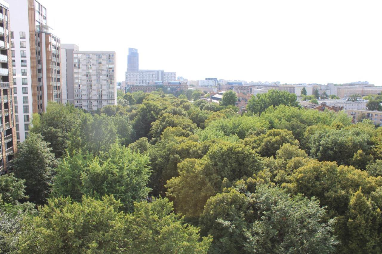 Strict Center Warsaw Comfortable Apartment, 10Th-Floor With Beautiful View On The Park And Skyscrapers, Free Wifi, Self Check-In/Out 외부 사진